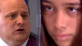 Angelita y su “miradita de tiburón” asustan a Claudio