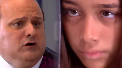 Angelita y su “miradita de tiburón” asustan a Claudio