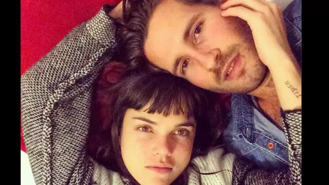 	Alessandra Denegri y su novio Javier Millership