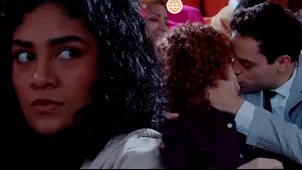 Cristóbal besó a su chica frente a July ¿para incomodarla?