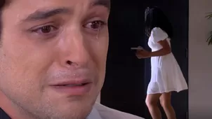 Cristóbal lloró desconsoladamente por duro rechazo de July