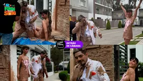Detrás de cámaras AFHS: así se grabó Cayetana y Joel embarrados