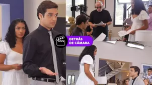 Detrás de cámaras AFHS: la pedida de mano de Cristóbal a July