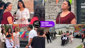 Detrás de cámaras: así se grabó encuentro de Gilberto y Aparecida