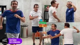 Así se grabó el baile de Miguel Ignacio y Diego Montalbán.