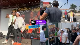 Detrás de cámaras del concierto de Joel y Gaspar en Huaral