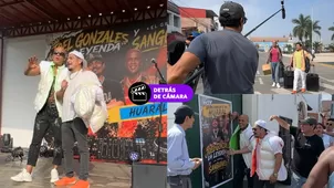 Detrás de cámaras del concierto de Joel y Gaspar en Huaral