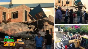Detrás de cámaras AFHS: Así fue la destrucción de la casa Gonzales