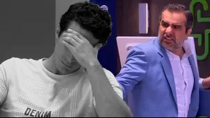 Diego descargó su ira contra Jimmy | Composición: Katherine Lozano | Fuente: América Televisión