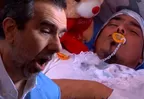 Diego quedó desconcertado al ver al bebé de Macarena y recordar a Joel
