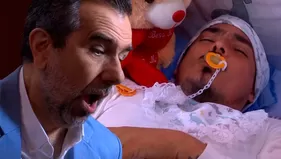 Diego quedó desconcertado al ver al bebé de Macarena y recordar a Joel