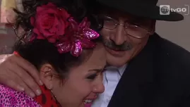 	<p>Teresita y don Gilberto</p>