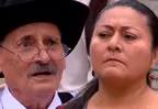 Don Gilberto se conmovió al conocer a su hija Aparecida