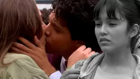 Eduardo besó a Maripaz y así reaccionó Britani