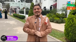 Erick Elera reveló cómo fue grabar la escena con barro en AFHS