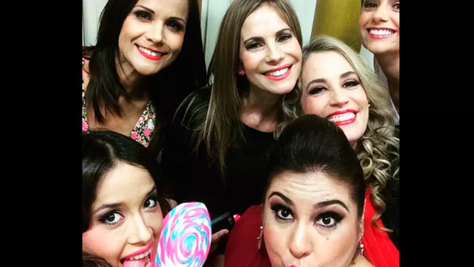 Actrices se divirtieron antes de El Gran Show
