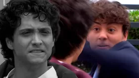 Estiven golpeará a Eduardo por burlarse de Maripaz y Britani (AVANCE)