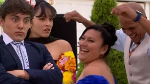 Estiven y Britani quedaron horrorizados por baile de Aparecida y Gaspar
