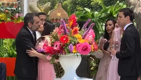 Final de Al Fondo Hay Sitio: Diego oficializó a Dominga con beso