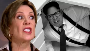 Francesca enloqueció y aterrorizó a todos con una serie de lisuras. | Fuente: América Televisión