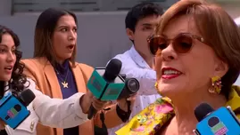 Francesca contando su secreto | Composición: Katherine Lozano | Fuente: AméricaTv