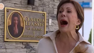 Francesca gritó espantada por el homenaje de Claudia en su casa