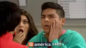 Frida le dio tremenda cachetada a Joel al enterarse que empujó a Patrick