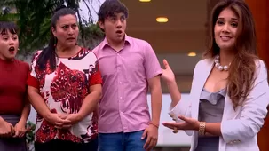 Gilary se convirtió en millonaria y ayudó así a la familia de Aparecida. | Fuente: América Televisión
