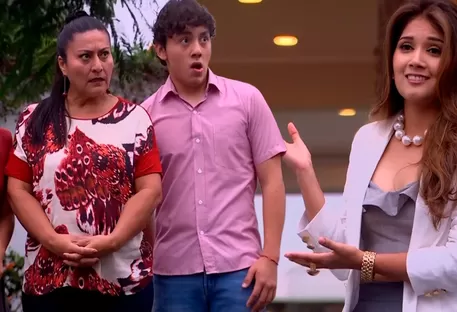 Gilary se convirtió en millonaria y ayudó así a la familia de Aparecida. | Fuente: América Televisión
