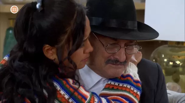 Olinda y don Gilberto se reconciliaron. (Foto: Al fondo hay sitio)