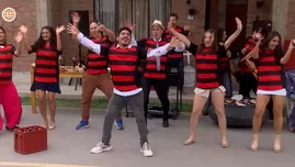 Los Gonzáles se convirtieron en 'hinchas brasileros'