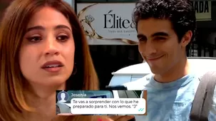 Jimmy coordinó cita con "Jesenia" a espaldas de Alessia. | Fuente: América Televisión