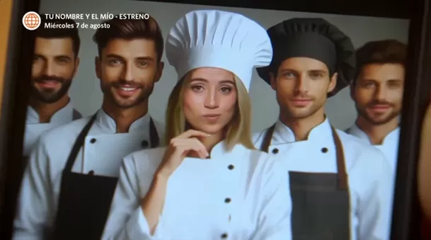 Alessia rodeada de sus compañeros franceses. 