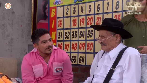 Joel interrogando a don gil.