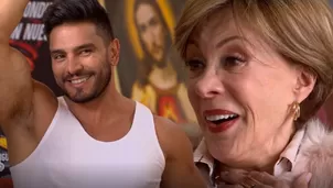 Joel "guapo" impresionó a Francesca con sus músculos