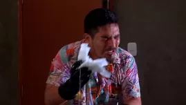 Joel quedó payaso por su bebé Joel Ontonio | Fuente: América Televisión