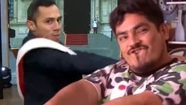 Joel sorprendió a Macarena con baile de "La máquina".