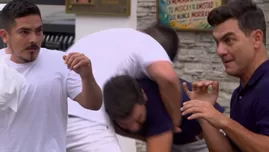 Joel agarró a golpes a Mike por Macarena y su hijo | Fuente: AFHS