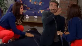 Juan Pablo asustó a Juana al tirarse al piso para salvar su vida
