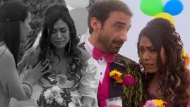 Juana rompió en llanto por su boda arruinada. | Fuente: AFHS