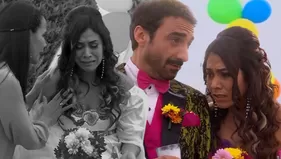 Juana rompió en llanto al ver que su boda quedó arruinada