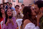 Juana y Juan Pablo se casaron tras dramático momento
