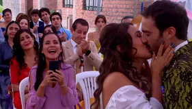 Juana y Juan Pablo se casaron tras dramático momento