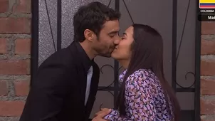 Juana y Juan Pablo se dieron tierno beso tras confirmar romance