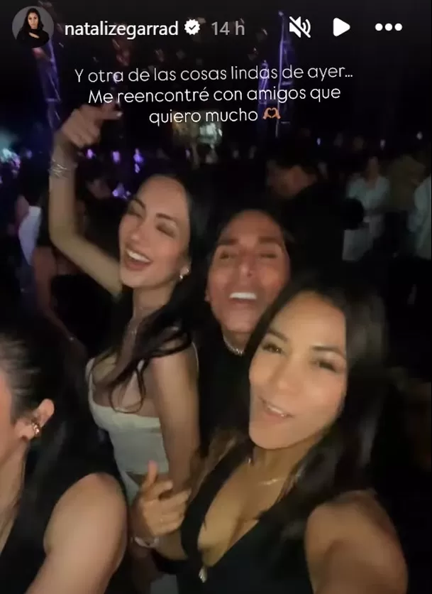 Natali Zegarra y Brenda Matos viviendo la noche | Fuente: Instagram