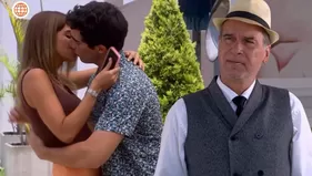 Koky descubrió a Jimmy y Alessia besándose apasionadamente