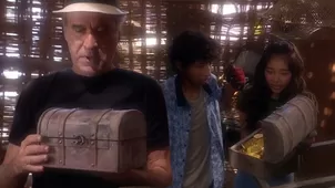 Koky engañó a Oto y Angelita con tesoro de Claudia Llanos