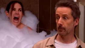 Leonardo quedó atónito al ver a Marcela en la ducha