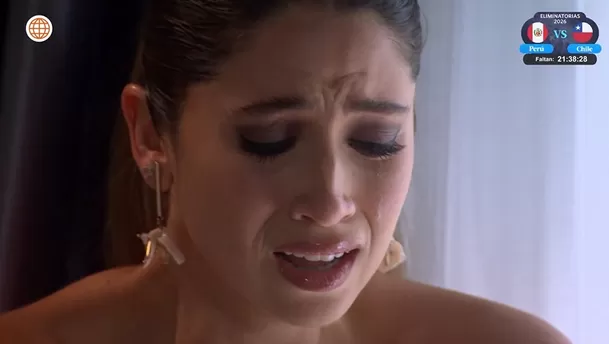 Alessia llorando por Jimmy y Lola.