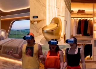 Tito, Lorena y Maripaz emocionadísimos | Composición: Katherine Lozano